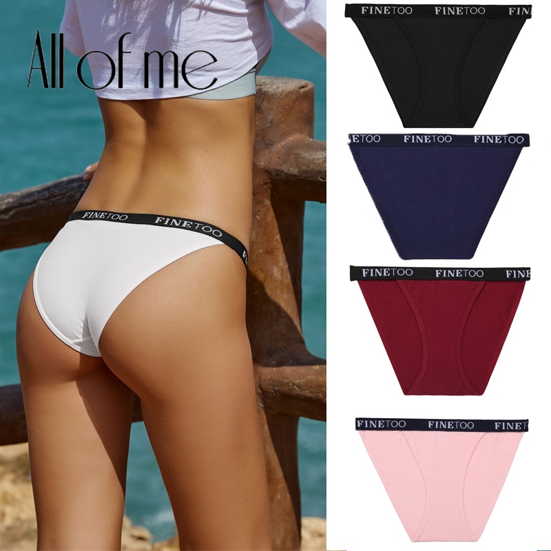 Quần lót nữ CUTEBYTE size M-XL vải cotton mềm họa tiết chữ thoải mái thời trang 2021