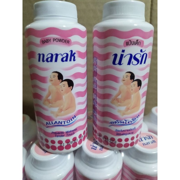 Phấn rôm Johnsons, phấn rôm narak 25g