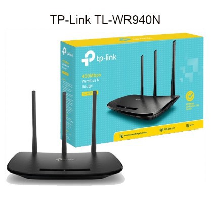 Router Wifi TP-Link TL-WR940N – Chuẩn N Tốc Độ 450Mbps