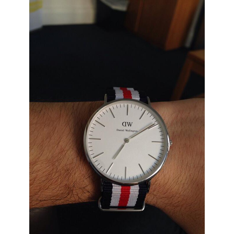 💖 Đồng hồ UNISEX DW Classic Canterbury Dây Vải NATO chính hãng 100% - bảo hành TRỌN ĐỜI, full box, túi 💖