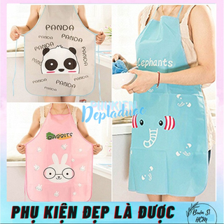 Tạp Dề Chống Nước Họa Tiết Dễ Thương C226