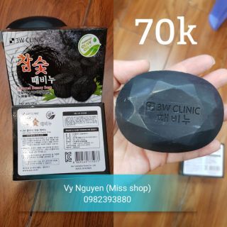 Xà bông than tre,Nano silver,lúa mạch dành cho mụn, viêm nang lông, chàm, tổ đỉa,thâm