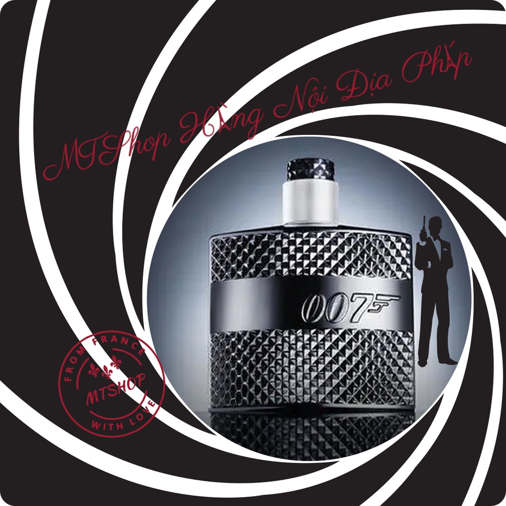 [Nội đia Pháp] Nước Hoa Nam James Bond 007 Eau de Toilettes (50mL)