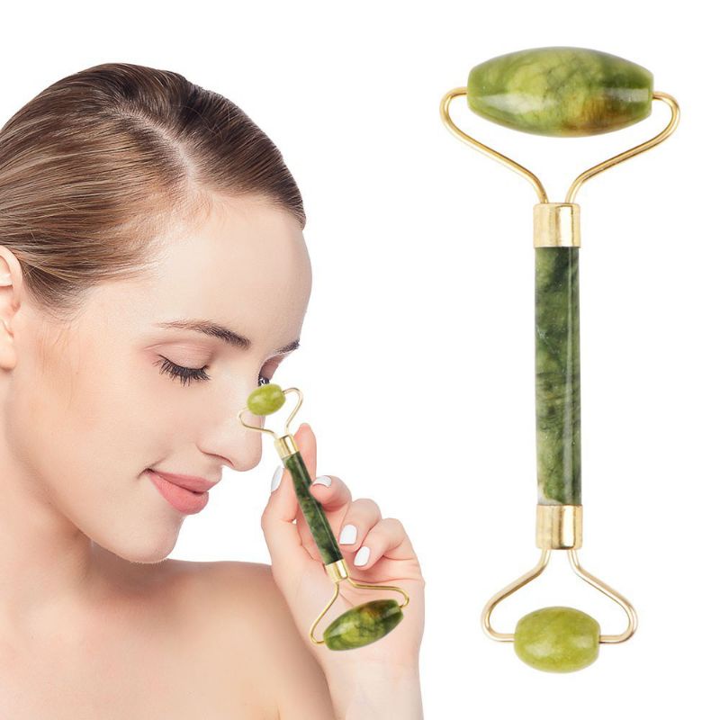 Cây lăn mặt 2 đầu màu xanh ngọc