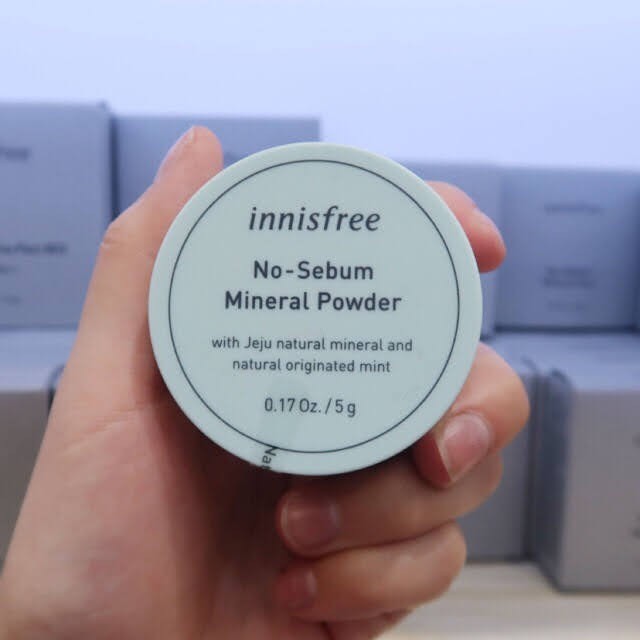 Phấn Phủ Kiềm Dầu Innisfree No Sebum Mineral Powder 5G [ Cam Kết Hàng Chuẩn Auth ]