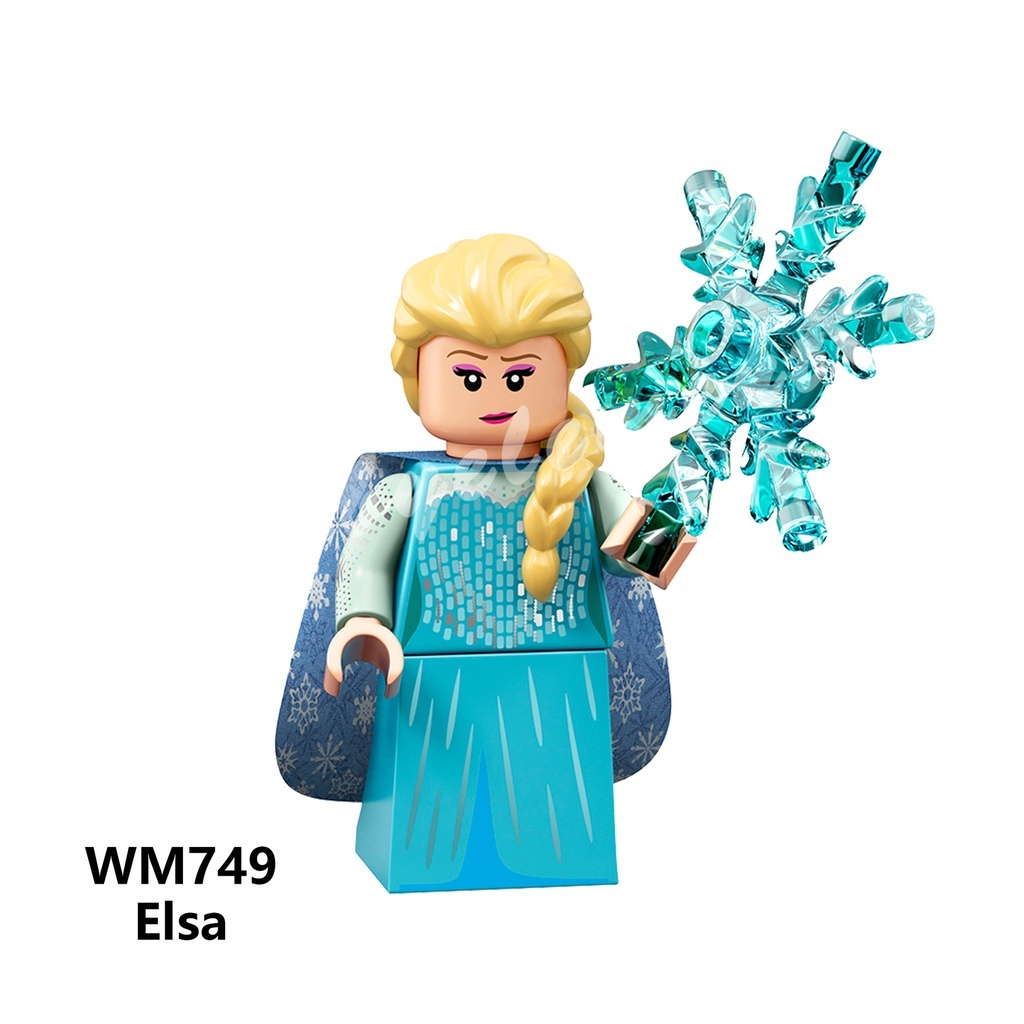 Mô Hình Đồ Chơi Công Chúa Elsa Anna 7 Loại WM6067 WM6084