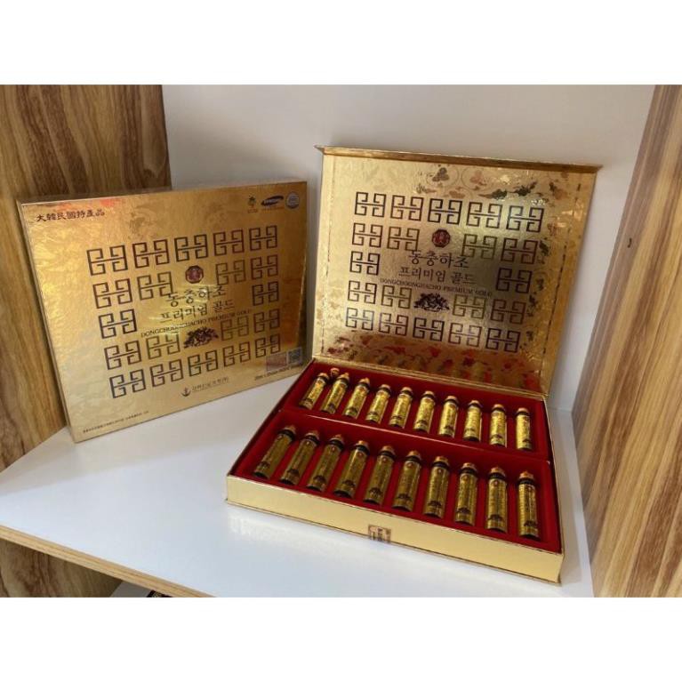 Tinh Linh Chi Đông Trùng Hạ Thảo Hàn Quốc Hộp 20 Ống x 20ml ❤️💫