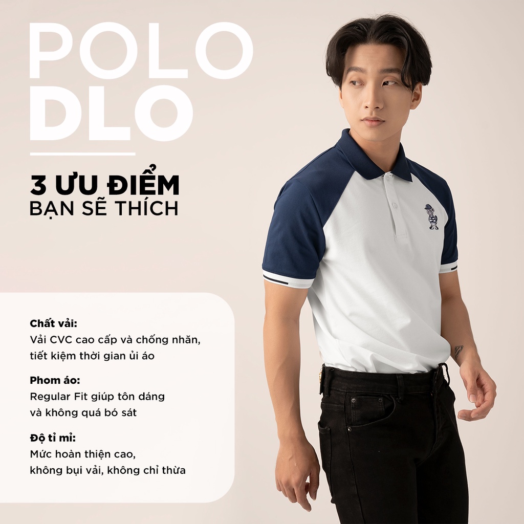 Áo Polo nam cổ bẻ Rap-lăng DLO vải cá sấu Cotton xuất xịn,chuẩn form,sang trọng-lịch lãm - HAPPYHOW