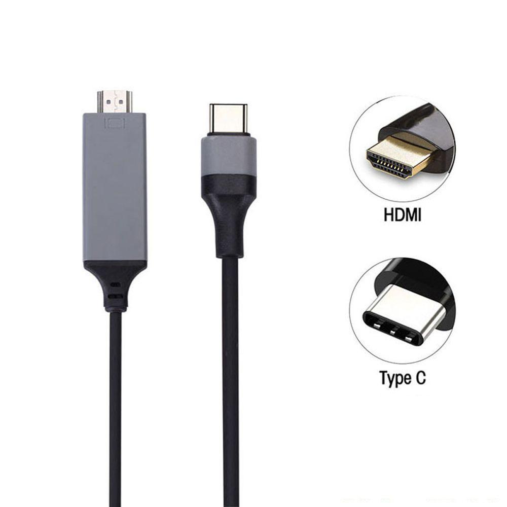 Dây Cáp Chuyển Đổi USB C 3.1 Sang HDMI Dài 2m USB 3.1 HDMI Có Thể Chuyển Đổi C Sang HD