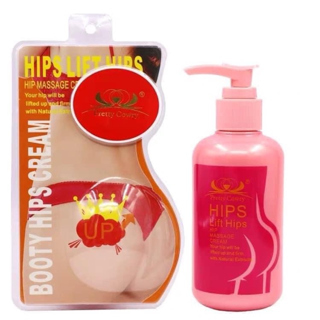 Kem nở mông Pretty Cowry Booty Hips Lift Hips cream làm săn chắc mông 200ml - HX1889A