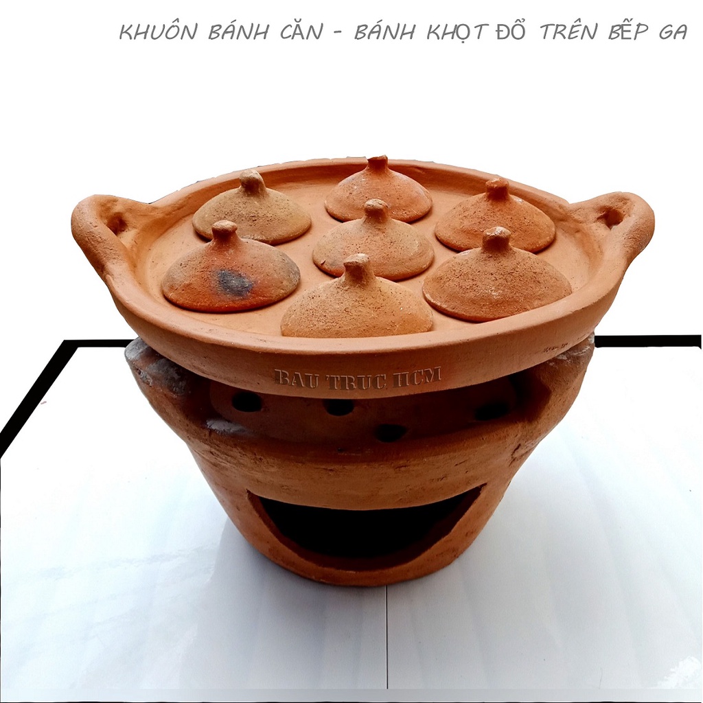 KHUÔN ĐÚC BÁNH CĂN, BÁNH KHỌT 7 LỖ [COMBO]