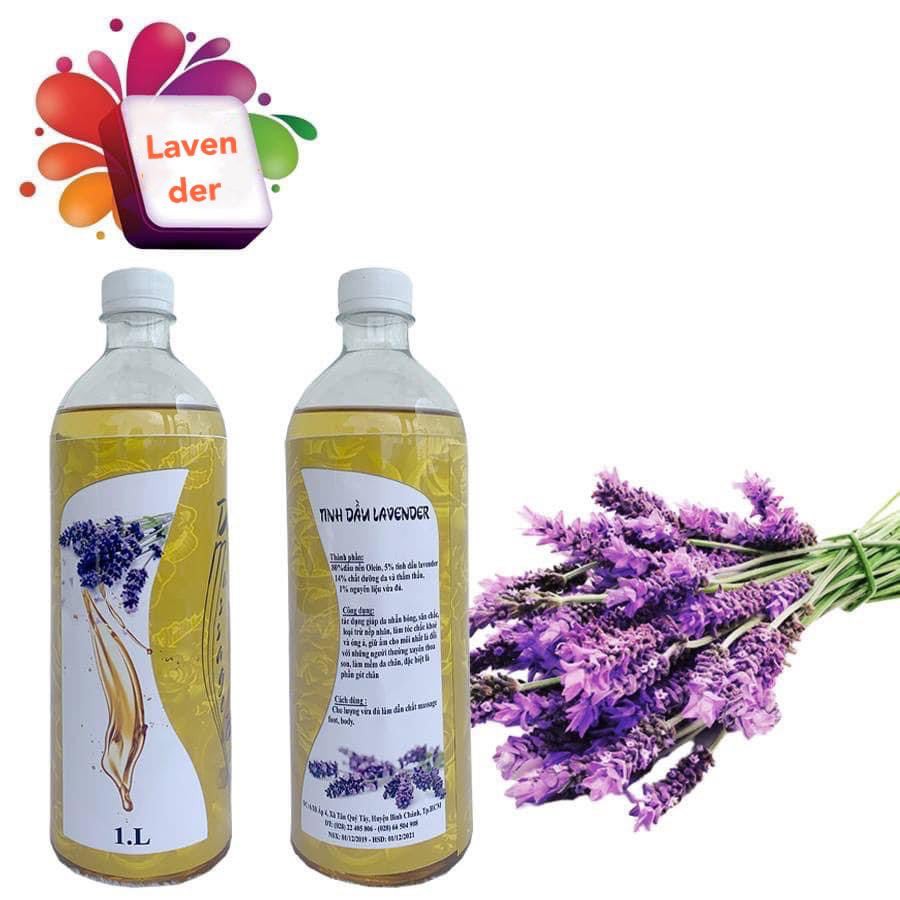 Dầu Massage Toàn Thân ( Body ) - Tinh Dầu Oải Hương ( Lavender ) 1000ml