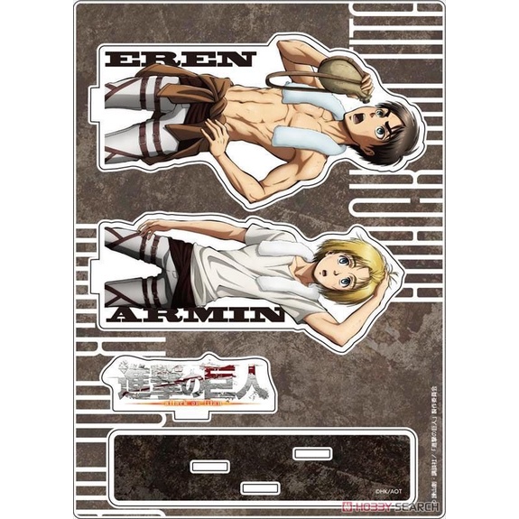 Mô hình mica standee ATTACK ON TITAN ver DIORAMA Đại chiến Titan in hình anime chibi trang trí trưng bày đẹp