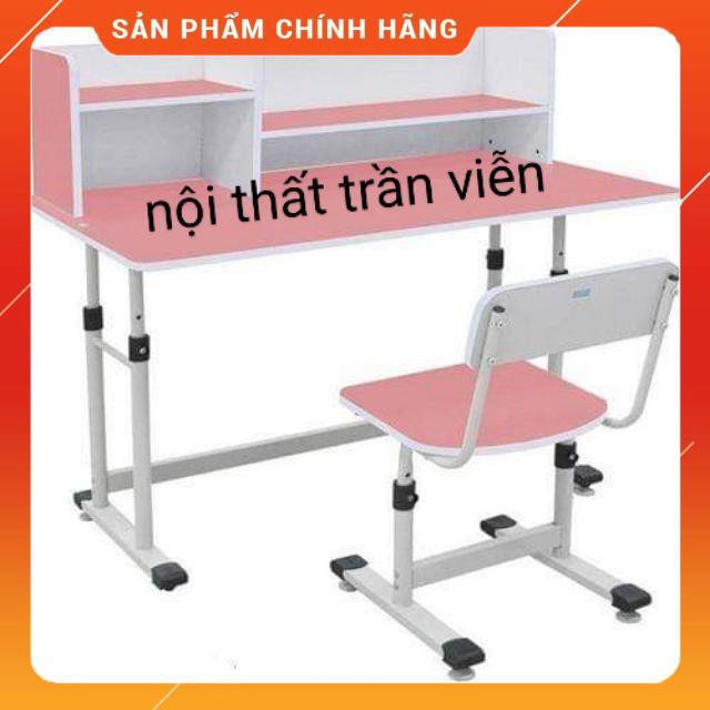 [FreeShip] Bàn ghế học sinh liền giá sách - bàn ghế học sinh xuân hòa - BHS-13-07 Huy Anh