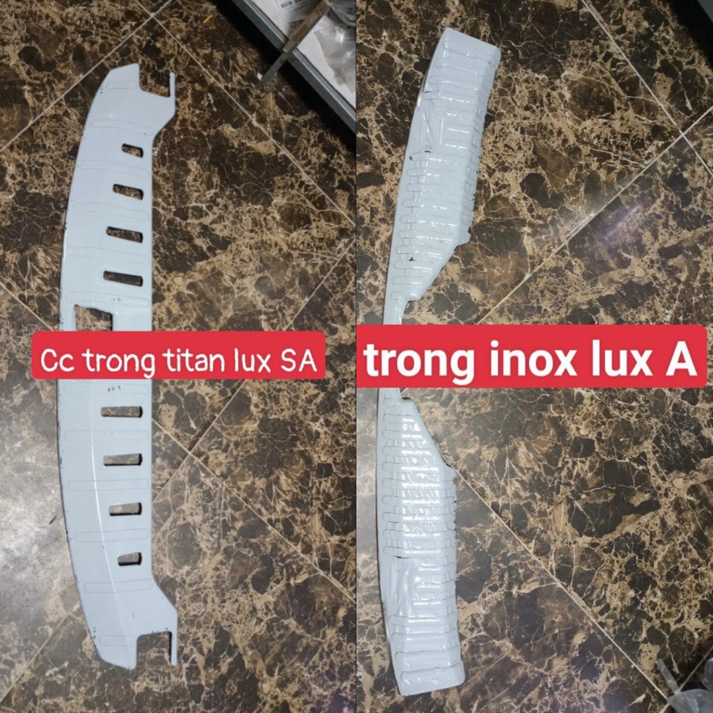 Ốp Chống Trầy cốp Trong Titan Xe Vinfast Lux A, Lux SA