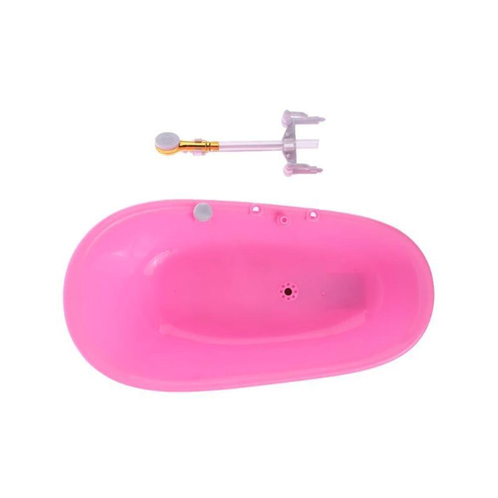 Bồn Tắm Điện Mini Tỉ Lệ 1: 6 Trang Trí Nhà Búp Bê