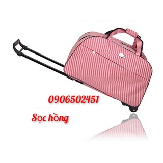 (Size vừa) Túi xách du lịch + vali kéo 2 trong 1 thời trang Hàn Quốc siêu HOTTT