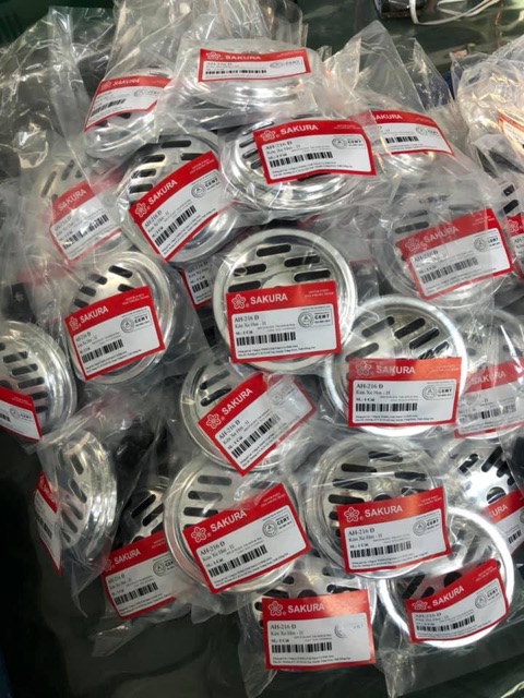 Kèn xe hơi 100mm bạc