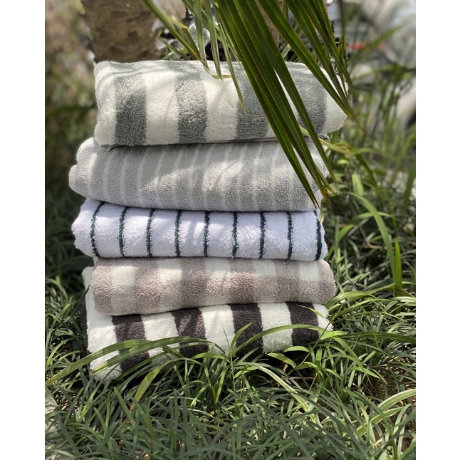 [Mã LIFE151015K giảm 10% đơn 0Đ] Khăn tắm cotton Organic xuất Nhật 60x120cm