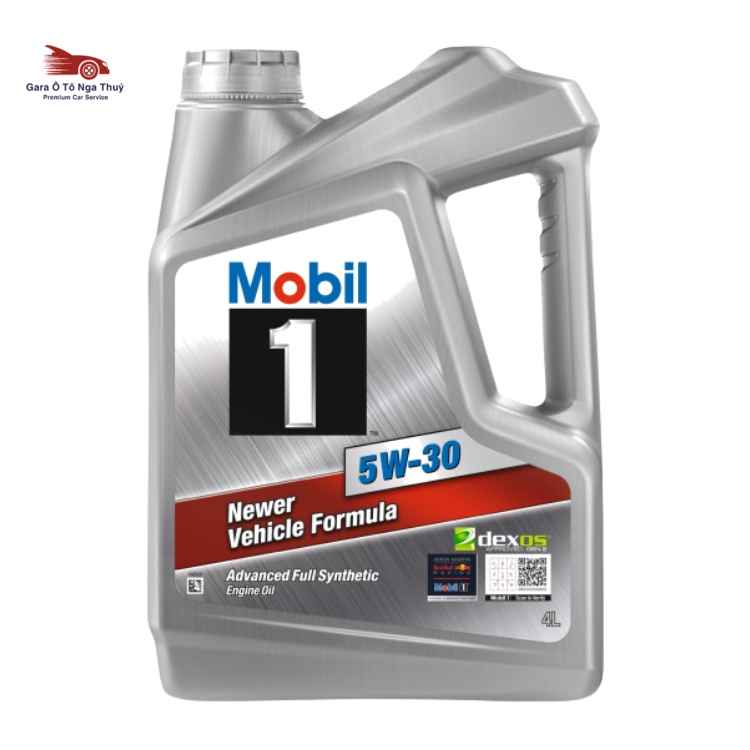 DẦU MOBIL ONE 5W-30 (CAN 4L) CHO XE Ô TÔ (HIỆU SUẤT BÔI TRƠN LÊN TỚI 10,000KM)
