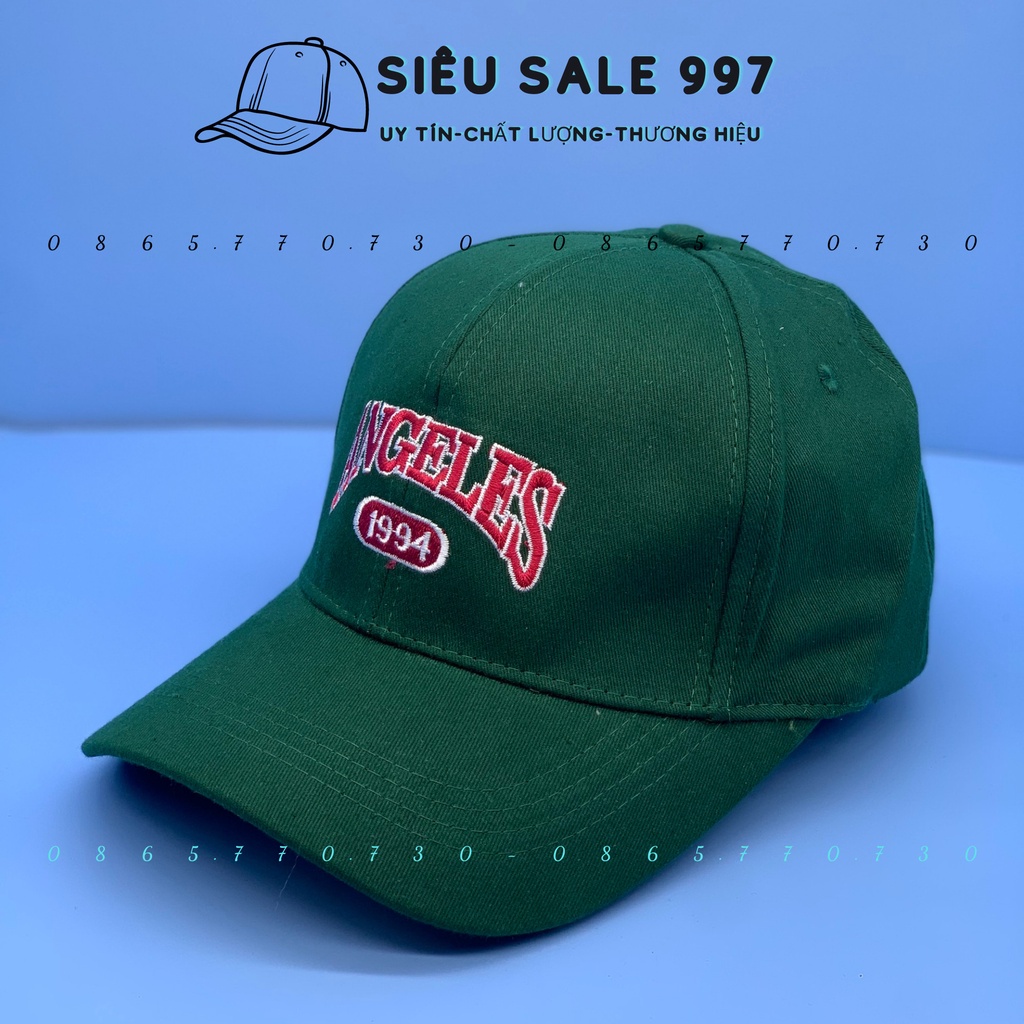 NÓN KẾT NAM NỮ THÊU ANGELES 1994 MẪU MỠI HOT THỜI TRANG SIÊU ĐẸP UNISEX FORM ĐẸP