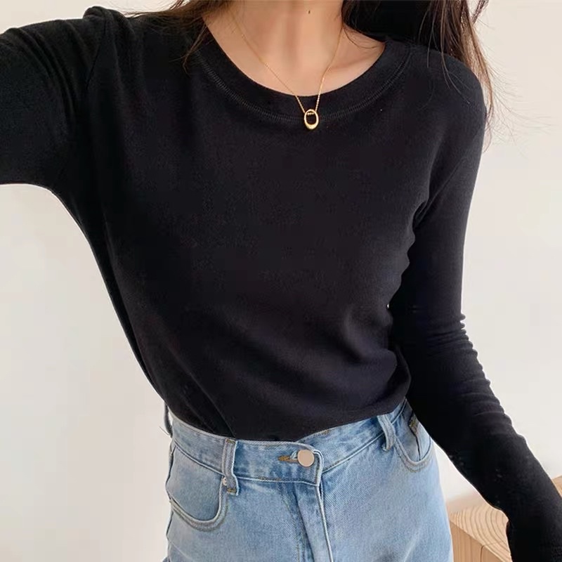 ÁO THUN TAY DÀI VẠT BẦU