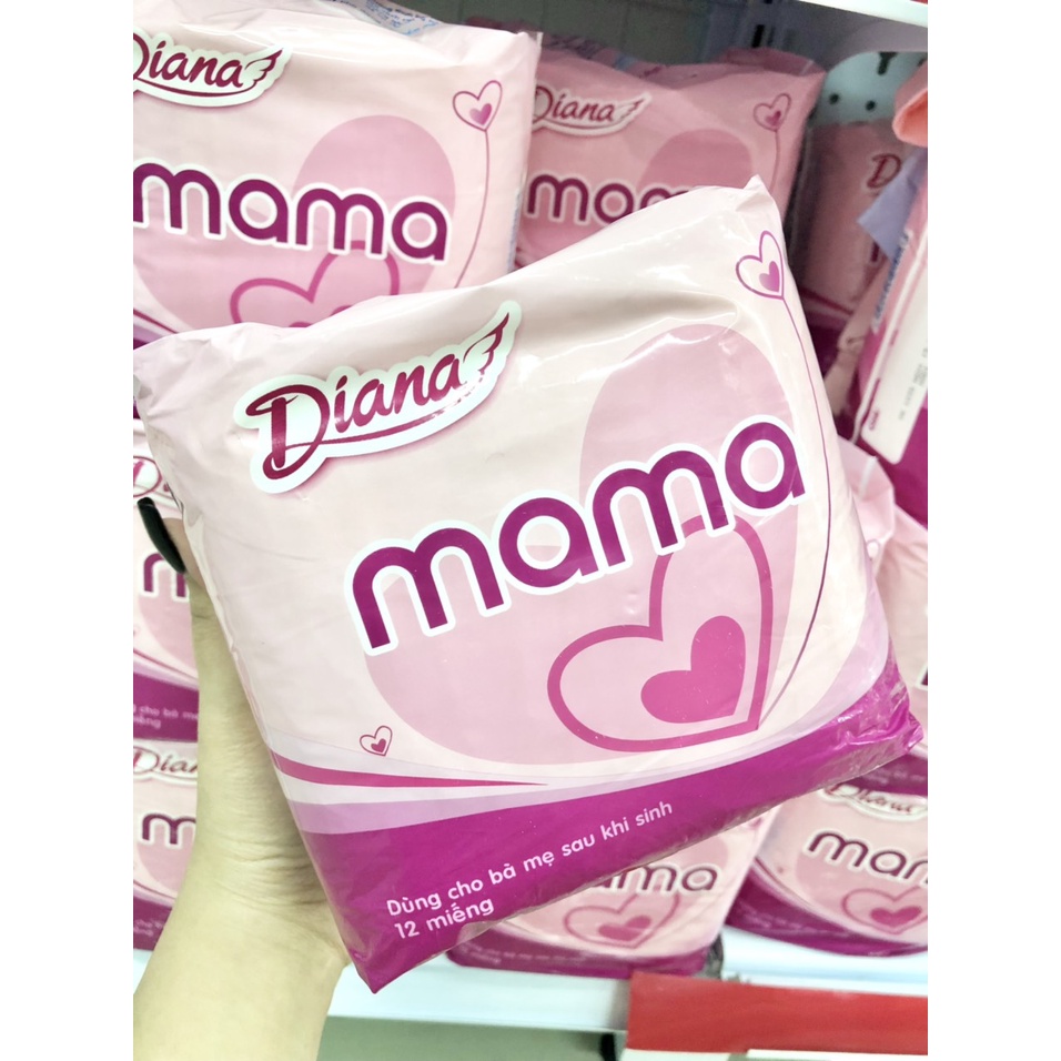 Bỉm Sau Sinh Cho Mẹ Diana Mama Bich 12 miếng