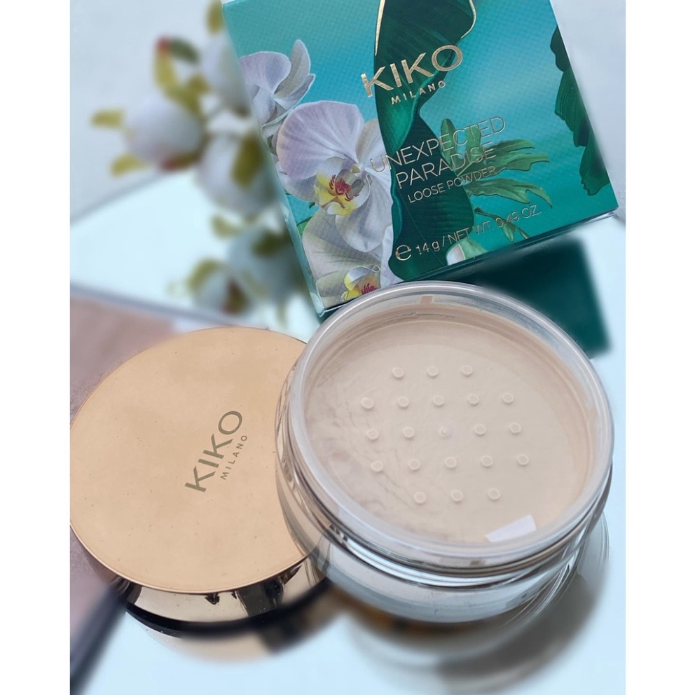 Phấn phủ dạng bột Kiko Unexpected Paradise Loose Powder