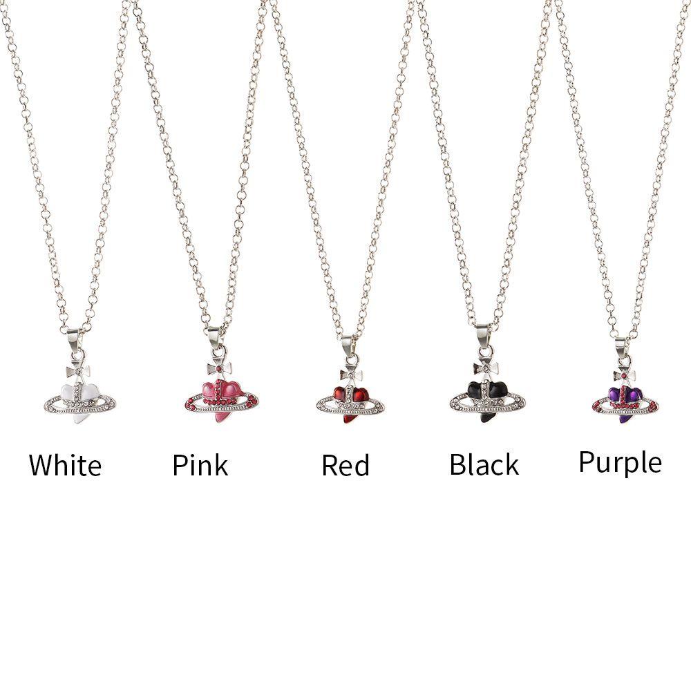 Vòng cổ Mặt Trái Tim Sang Trọng Phong Cách Vintage Cho Nữ