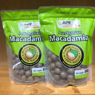 Hạt macadamia australian apexim gói 500g