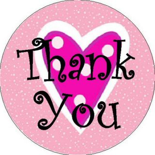 Thank you sticker