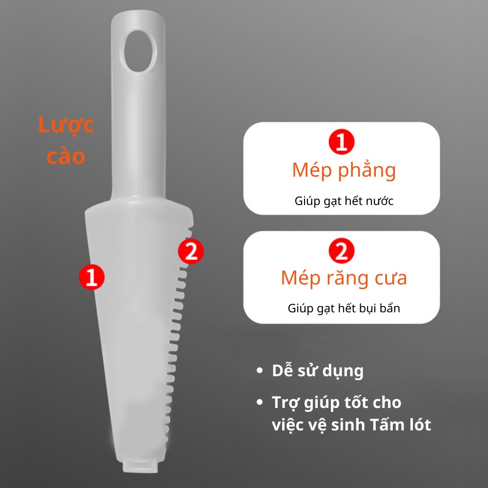 Chổi Lau Nhà Phun Sương Xoay 360 , Cây Lau Nhà Tự Vắt Thông Minh Phun Sương 88326