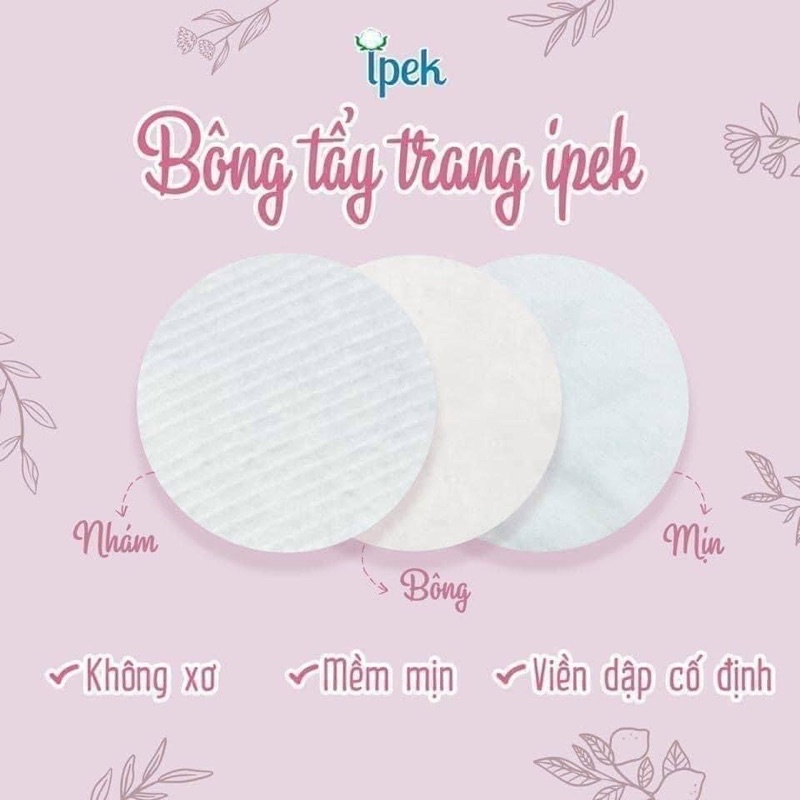 Bông tẩy trang Ipek 150 miếng
