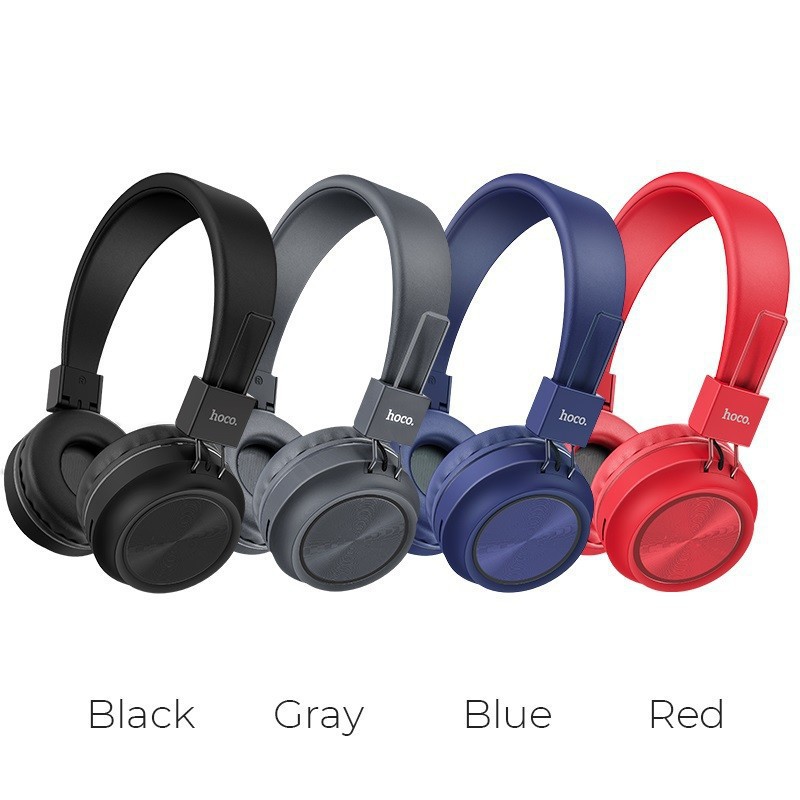 Tai nghe hay Bluetooth chụp tai Hoco W25 có micro Cho Điện Thoại iPhone Samsung Huawei Xiaomi Oppo IPad...