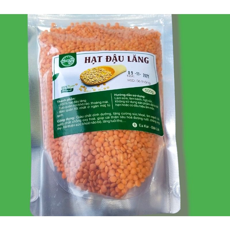 500g ĐẬU LĂNG ĐỎ LÀM SỮA/ NẤU CHÁO CHO BÉ