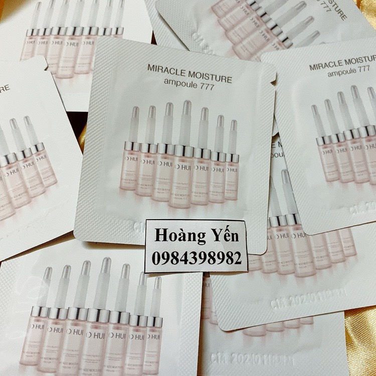 Tinh chất 777 OHUI- Ohui Miracle Moisture Ampoule