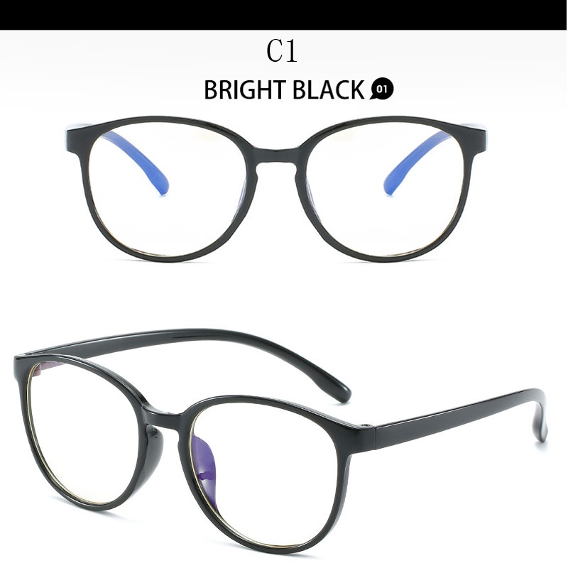 Mắt Kính Gọng Kim Loại Chống Bức Xạ Thời Trang Cho Nam Nữ