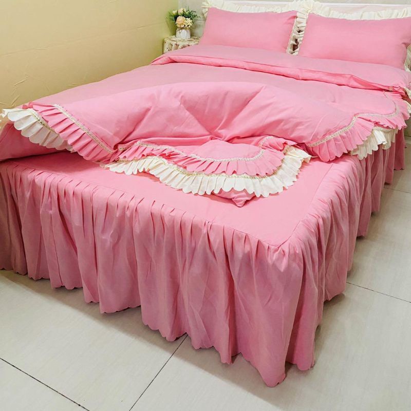 Bộ combo ga giường phủ rèm