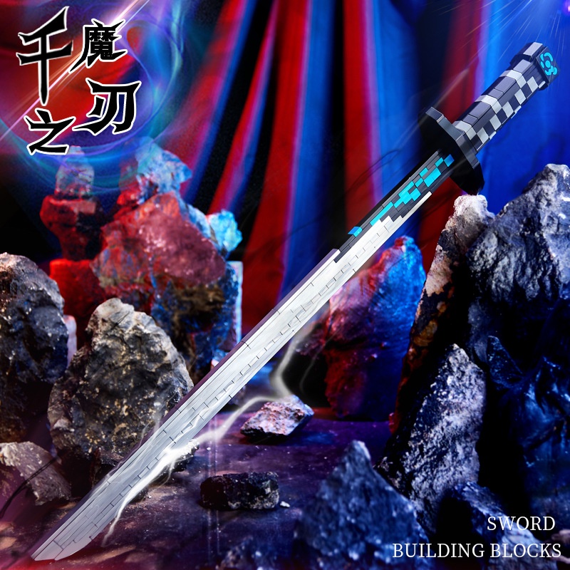 Đồ Chơi Xếp Hình Nhân Vật kimetsu no yaiba Trong Demon Slayer