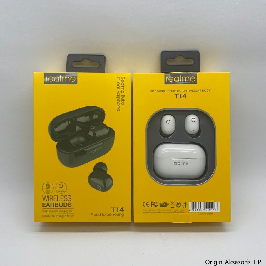 Tai Nghe bluetooth 5.0 Không Dây realme t14 t14