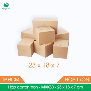 Thùng carton M61 23x18x7cm