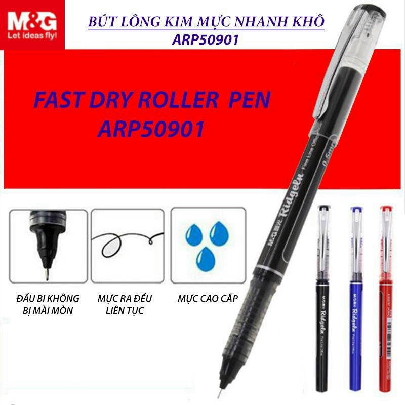 Bút lông kim M&amp;G ARP50901 I Bút mực lỏng siêu nhanh khô 50901 nét 0.5mm