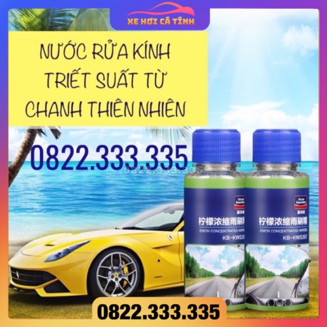 ⚡️FREESHIP 50K - TOÀN QUỐC⚡️ Nước rửa kính tinh chất chanh siêu đậm đặc Koper Besonders 45ml