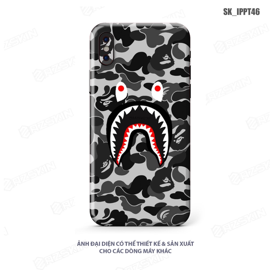 Miếng Dán Skin Partten Độc Lạ Dành Cho Mọi Dòng IPhone |SK_IPPT46| Chất Liệu Skin 3M Cao Cấp, Hình Sắc Nét khuôn Cắt CNC