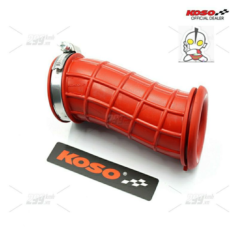 Co nối  bầu lọc gió Koso Racing cho Winner, Winner X, Sonic