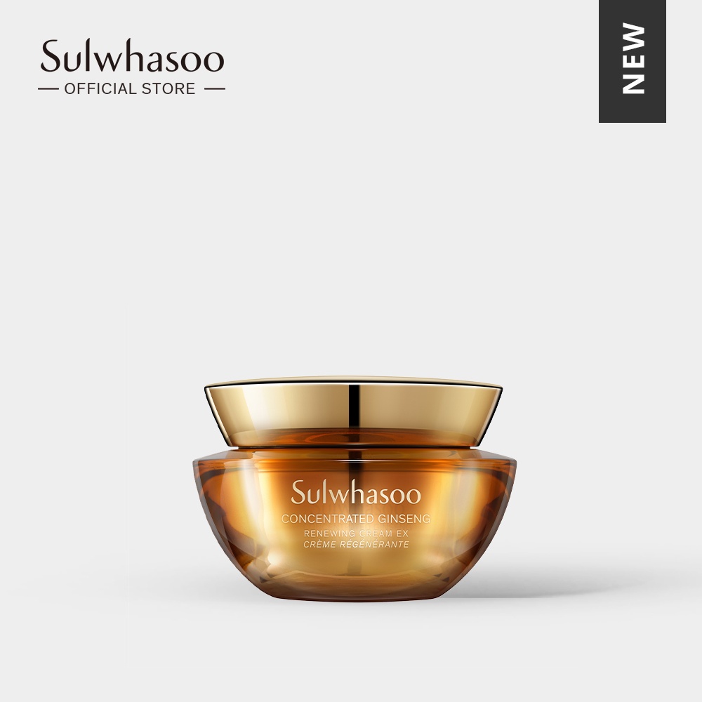 [Phiên bản mới cho da dầu] Kem Nhân sâm chống lão hoá đàn hồi gấp 3 lần Sulwhasoo Concentrated Ginseng Renewing EX 30ml