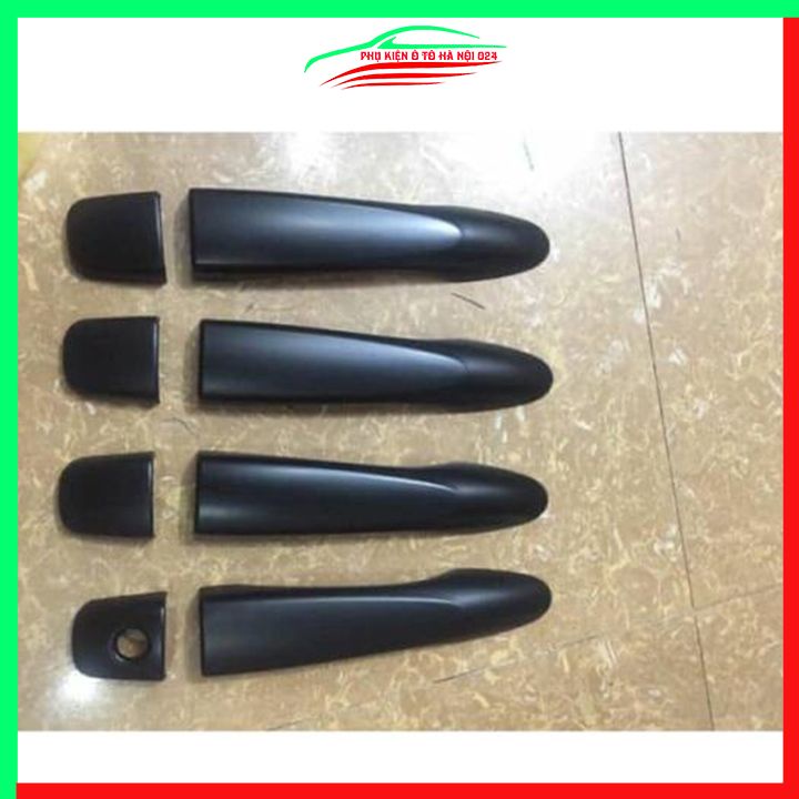 Ốp tay hõm nhựa đen Navara 2015-2016-2017-2018-2019-2020 sáng bóng chống trầy bảo vệ cửa xe ô tô