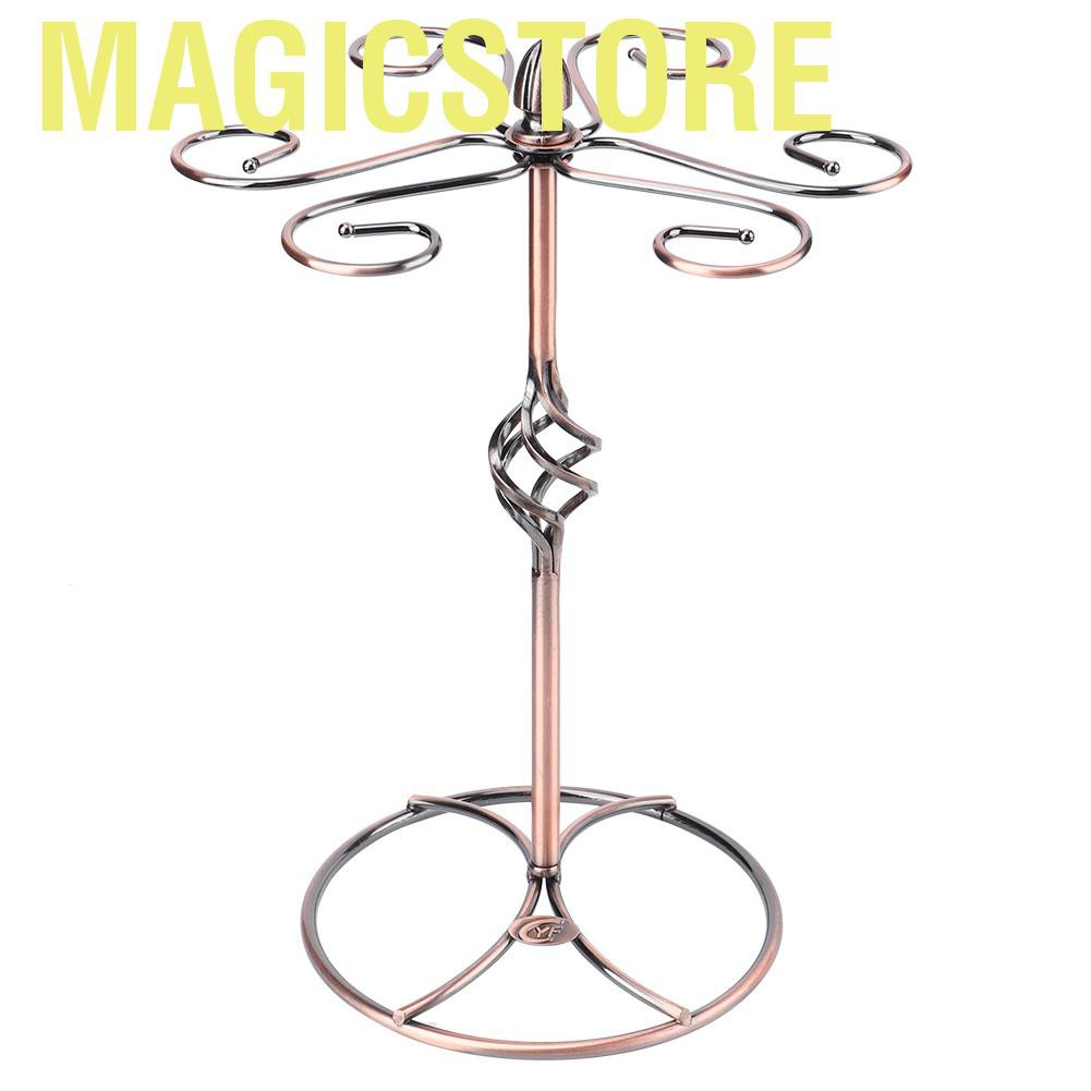 Magicstore Straight Retro Style Wine Glass Rack Holder Cup Hanging Shelf Organizer for Home Bar Restaurant