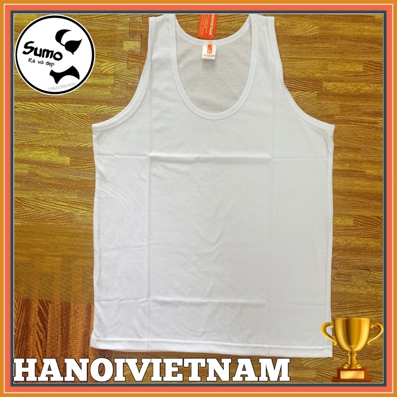 Áo ba lỗ nam /áo thun ngắn tay Hanoivietnam 100% cotton. Loại đẹp.