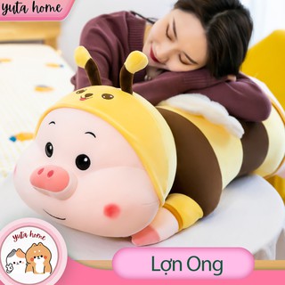 Gấu Bông Lợn Biến Hình Ong Dễ Thương Heo Ong Nhồi Bông Cute Size Lớn Yuta Home